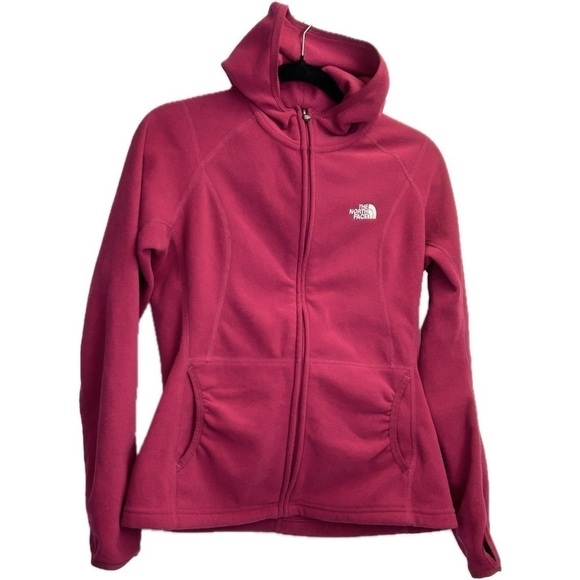 The North Face Polartec Classic Raspberry Full Zip Hooded Women’s Jacket… - Picture 1 of 11